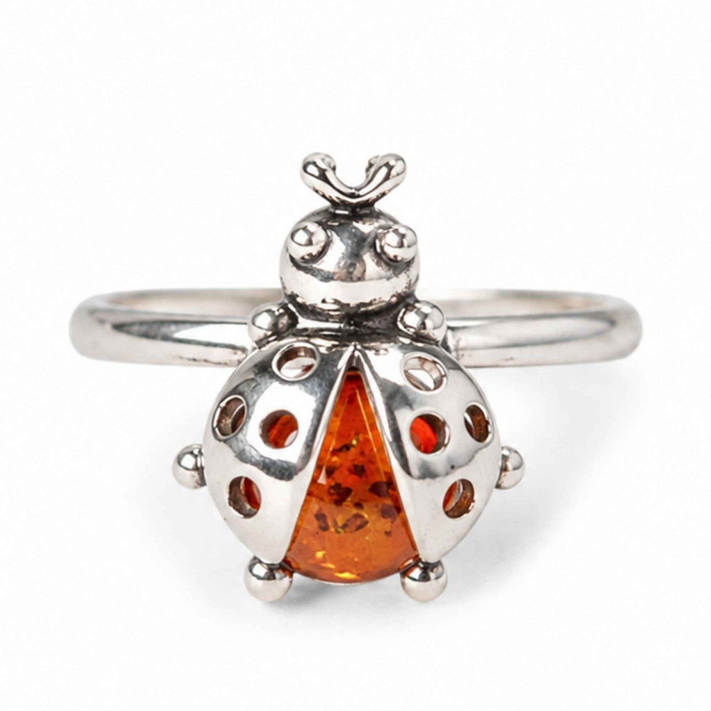 Inel cu Chihlimbar, Argint 925 – CraftMystic