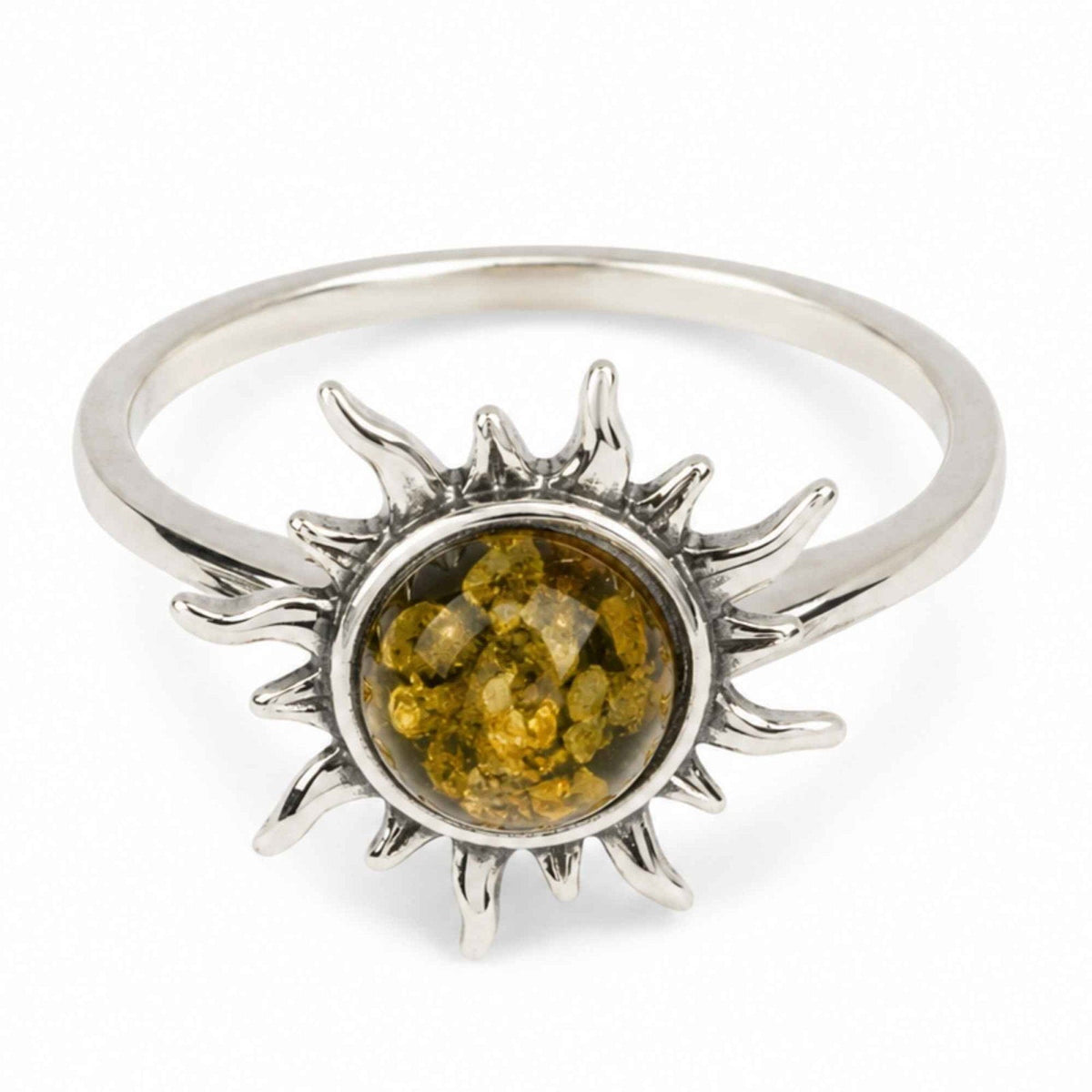 Inel cu Chihlimbar, Argint 925 – CraftMystic