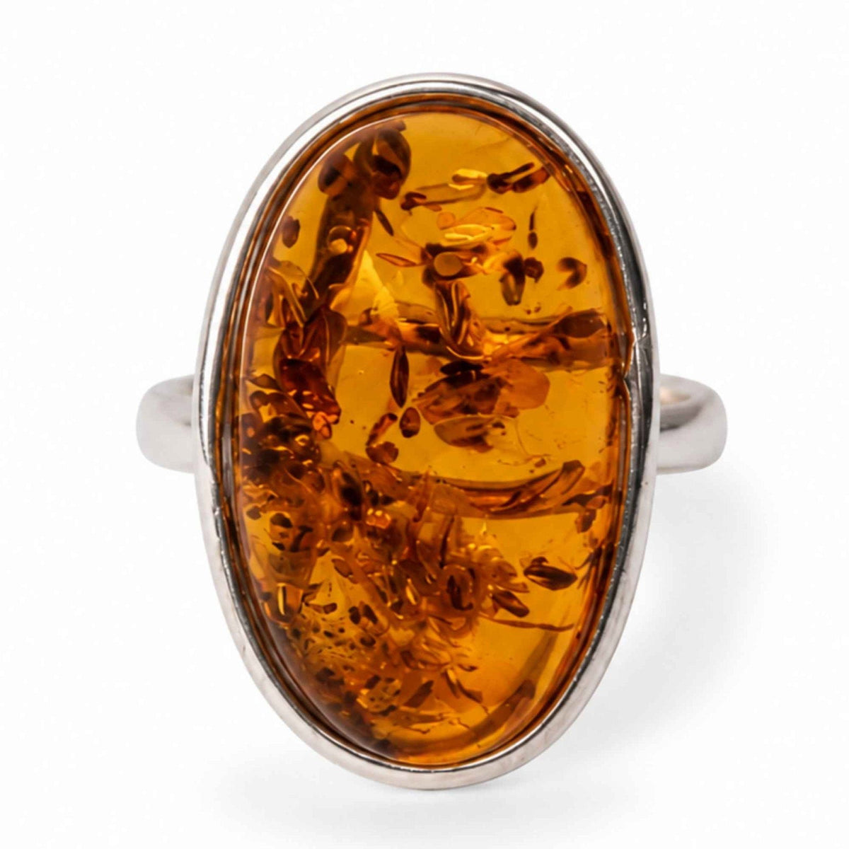 Inel cu Chihlimbar, Argint 925 – CraftMystic
