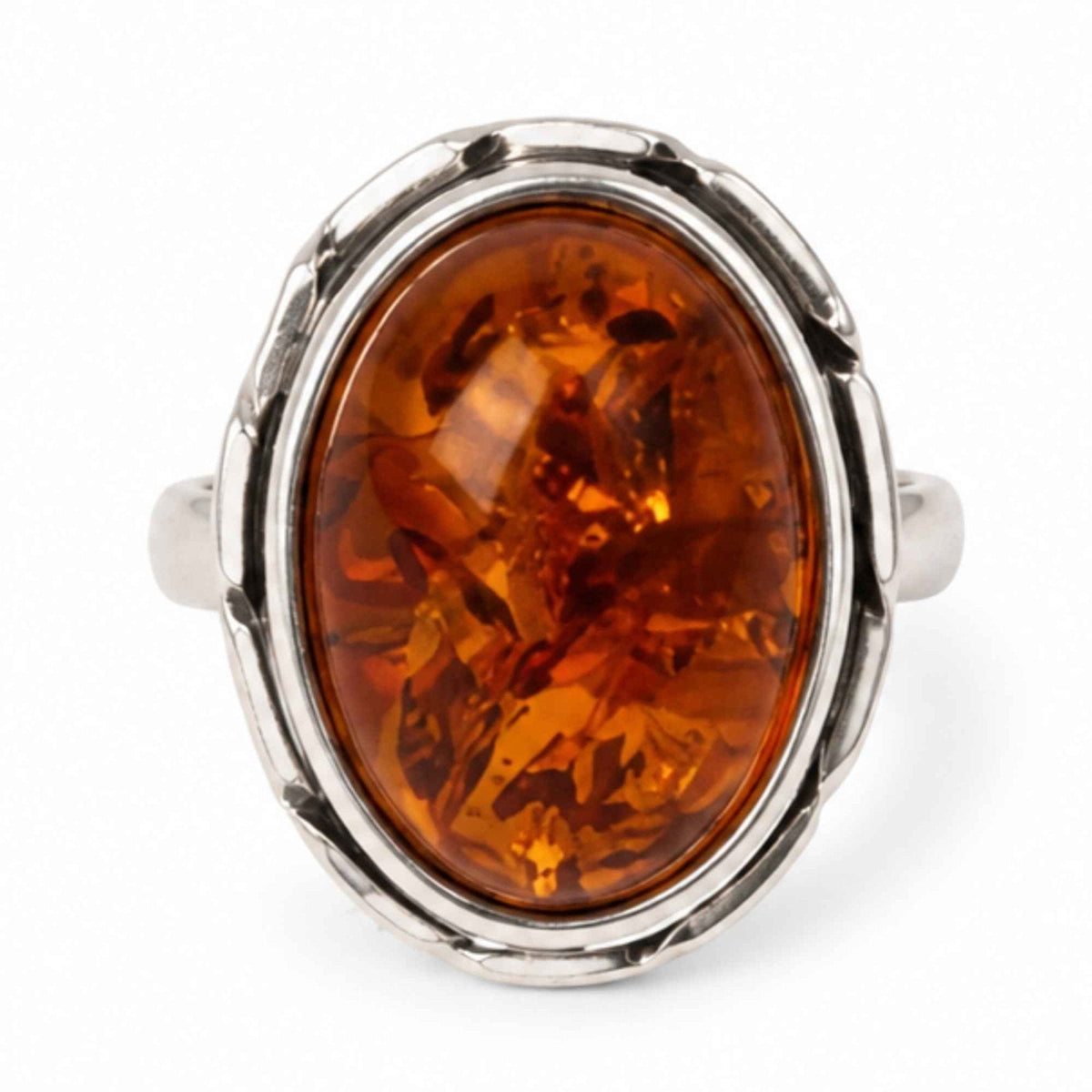 Inel cu Chihlimbar, Argint 925 – CraftMystic