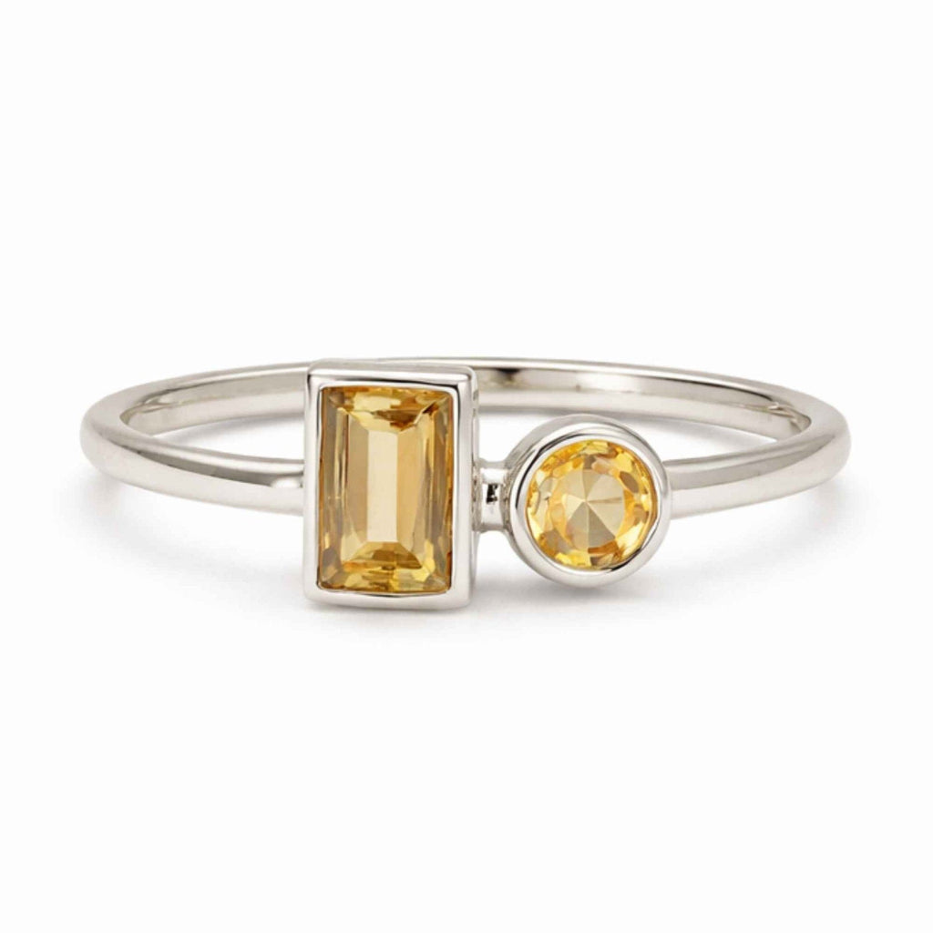Inel cu Citrin, Argint 925 – CraftMystic