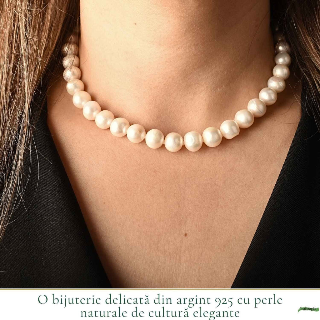 Colier cu Perlă, Argint 925 – CraftMystic