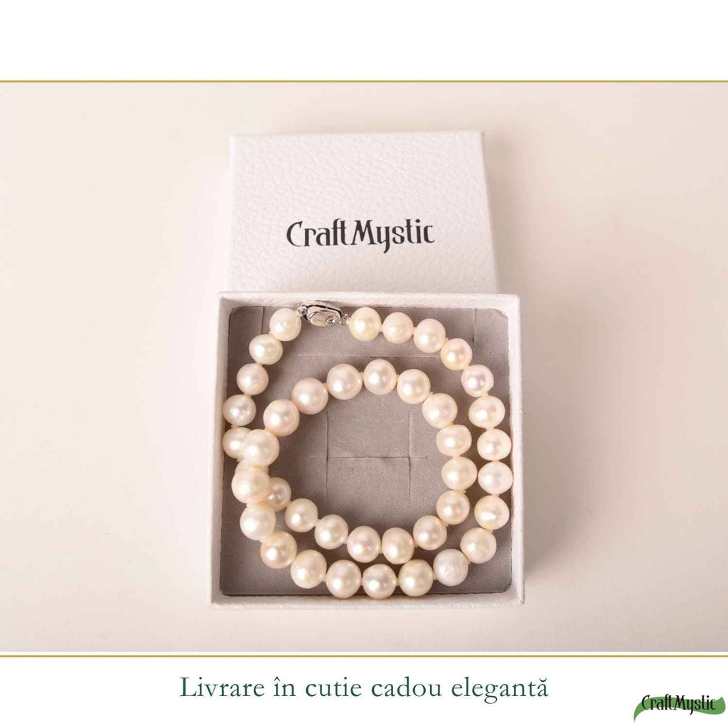 Colier cu Perlă, Argint 925 – CraftMystic