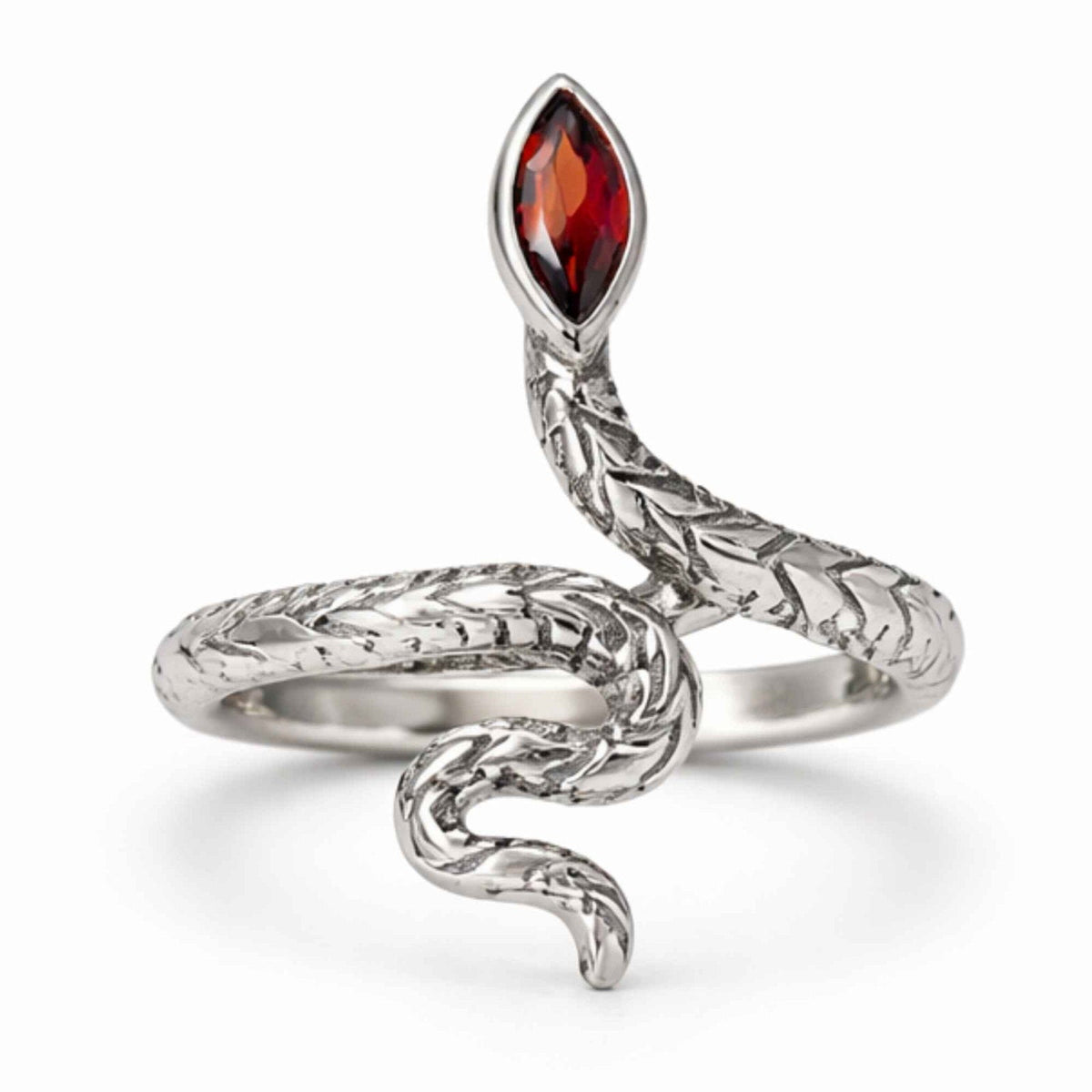 Inel cu Granat, Argint 925 – CraftMystic
