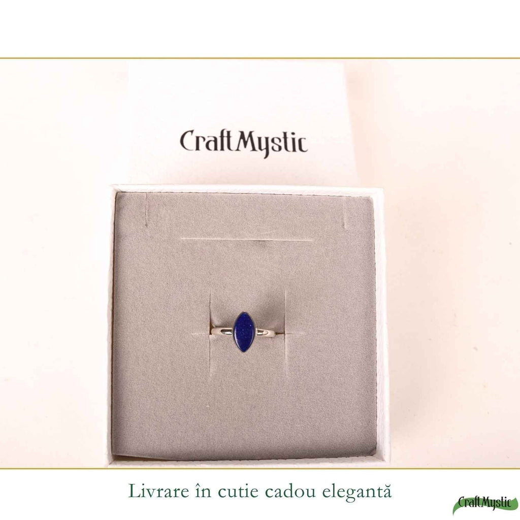 Inel cu Lapis Lazuli, Argint 925 – CraftMystic