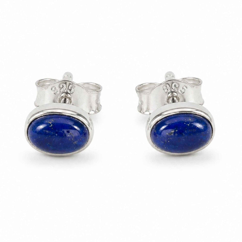 Cercei cu Lapis Lazuli, Argint 925 – CraftMystic