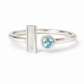 Inel cu Piatra Lunii și Topaz, Argint 925 – CraftMystic