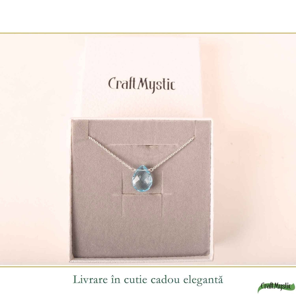 Colier cu Topaz, Argint 925 – CraftMystic