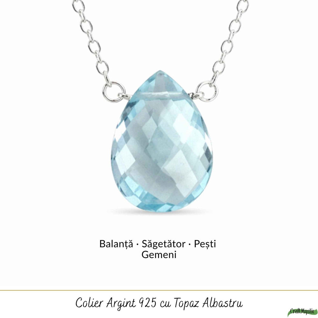 Colier cu Topaz, Argint 925 – CraftMystic