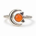 Inel cu Carneol, Argint 925 – CraftMystic