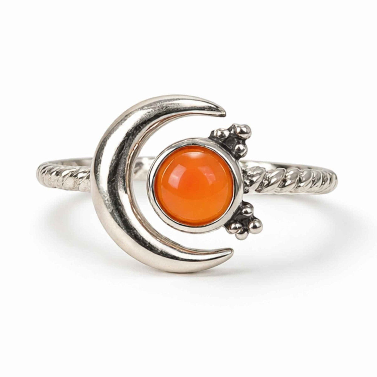 Inel cu Carneol, Argint 925 – CraftMystic