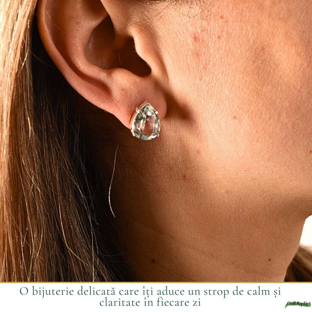 Cercei cu Topaz, Argint 925 – CraftMystic