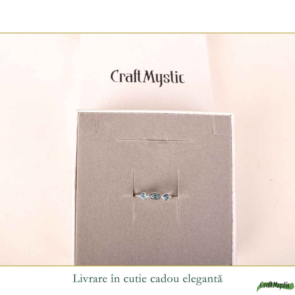Inel cu Topaz, Argint 925 – CraftMystic