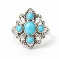 Inel cu Turcoaz, Argint 925 – CraftMystic