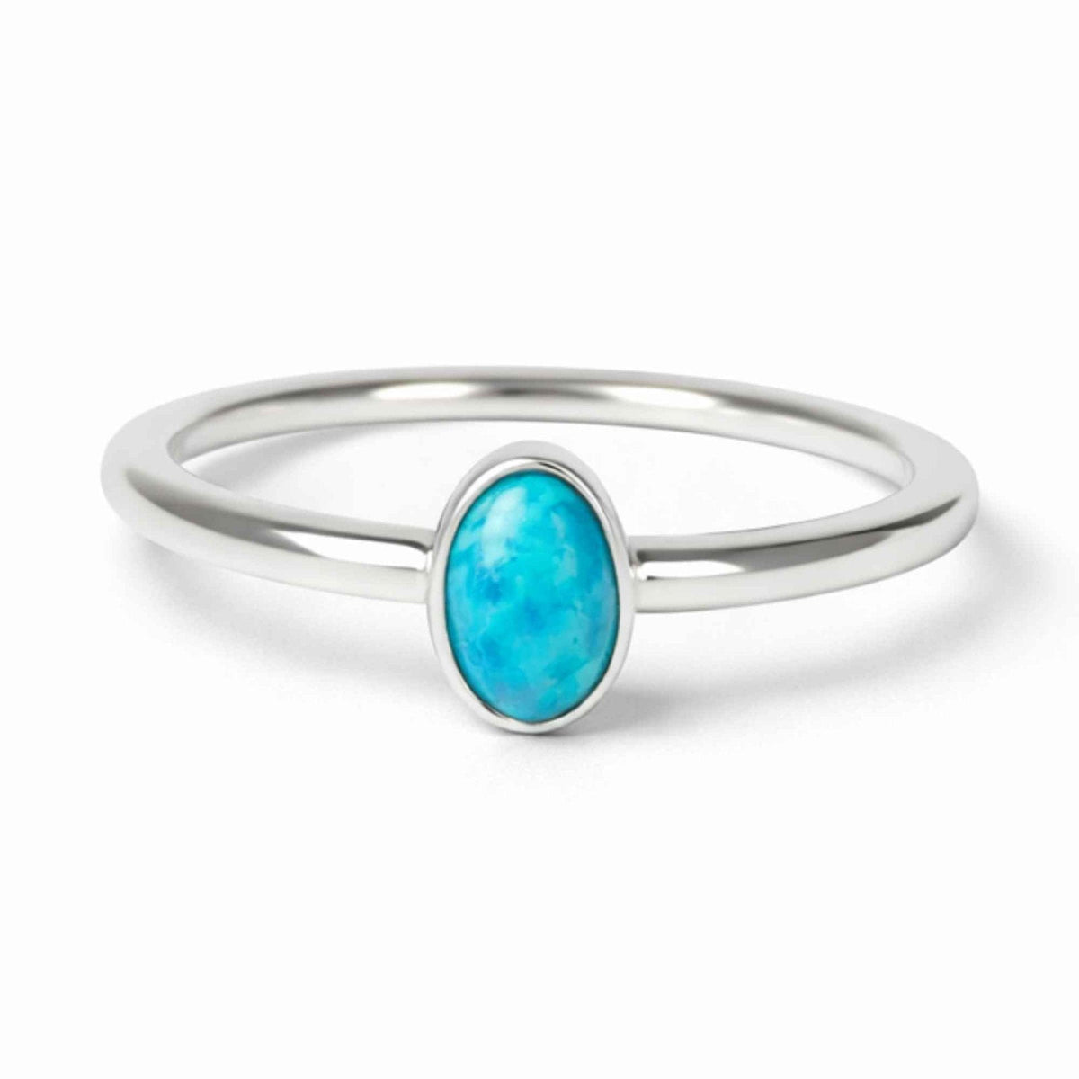 Inel cu Turcoaz, Argint 925 – CraftMystic
