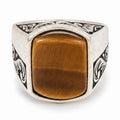 Inel cu Ochi de Tigru, Argint 925 – CraftMystic