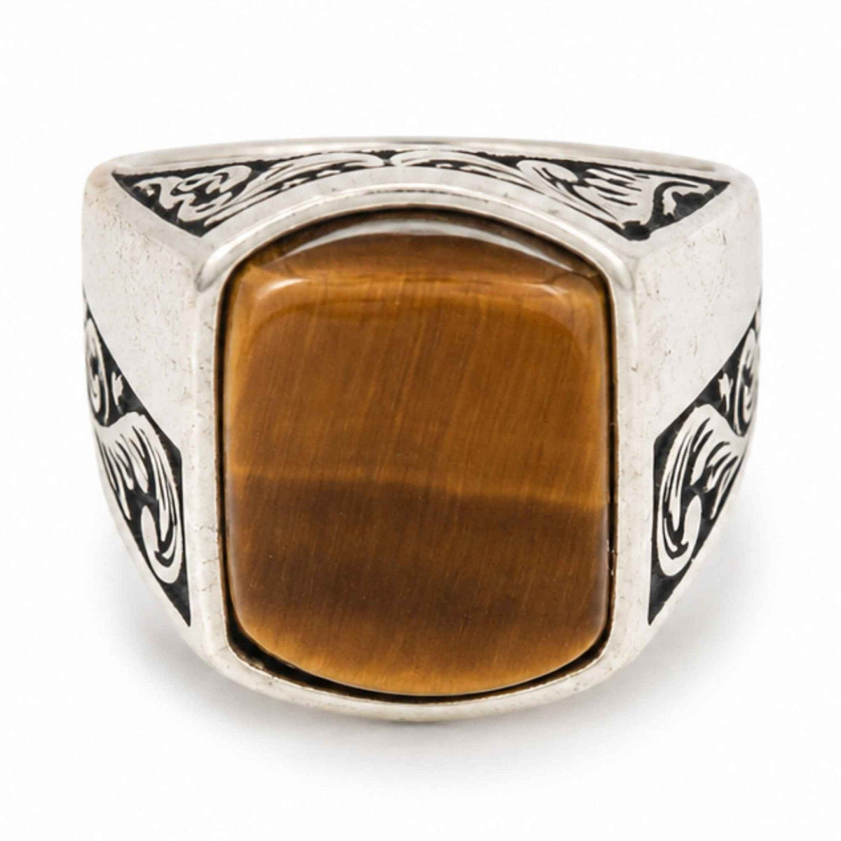 Inel cu Ochi de Tigru, Argint 925 – CraftMystic