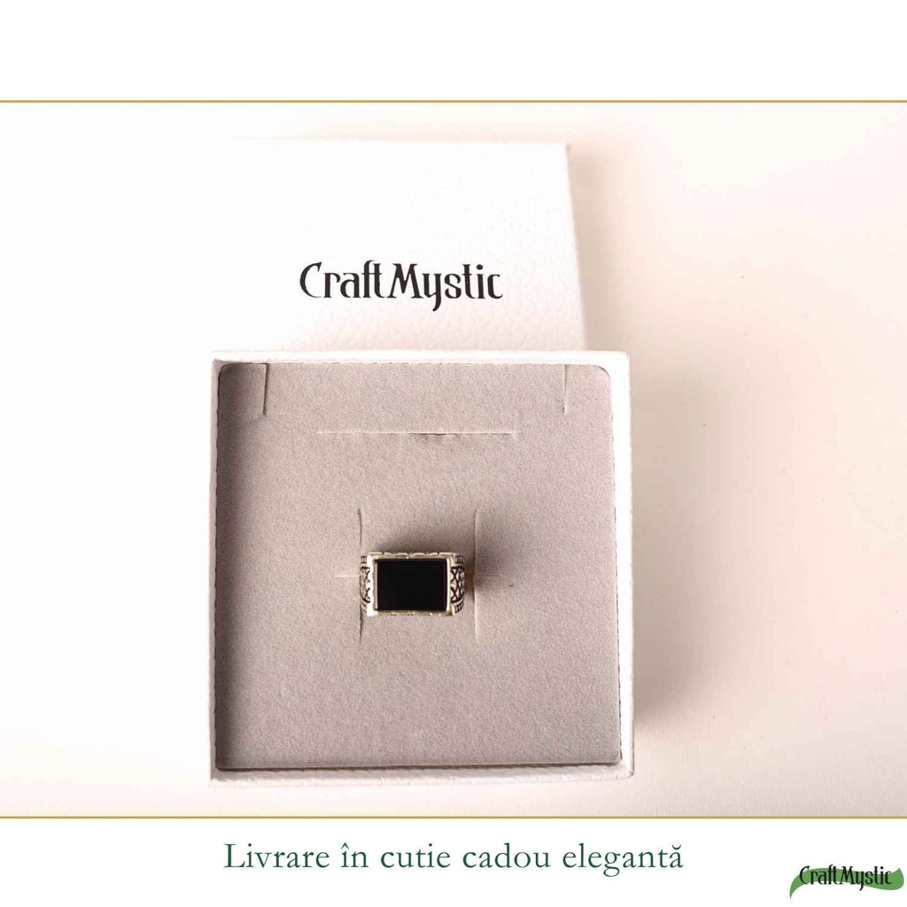 Inel cu Onix, Argint 925 – CraftMystic