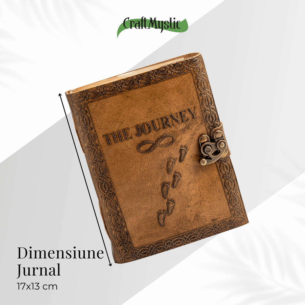 Calatoria Interioara – Jurnal din Piele Naturala si Hartie de Bumbac