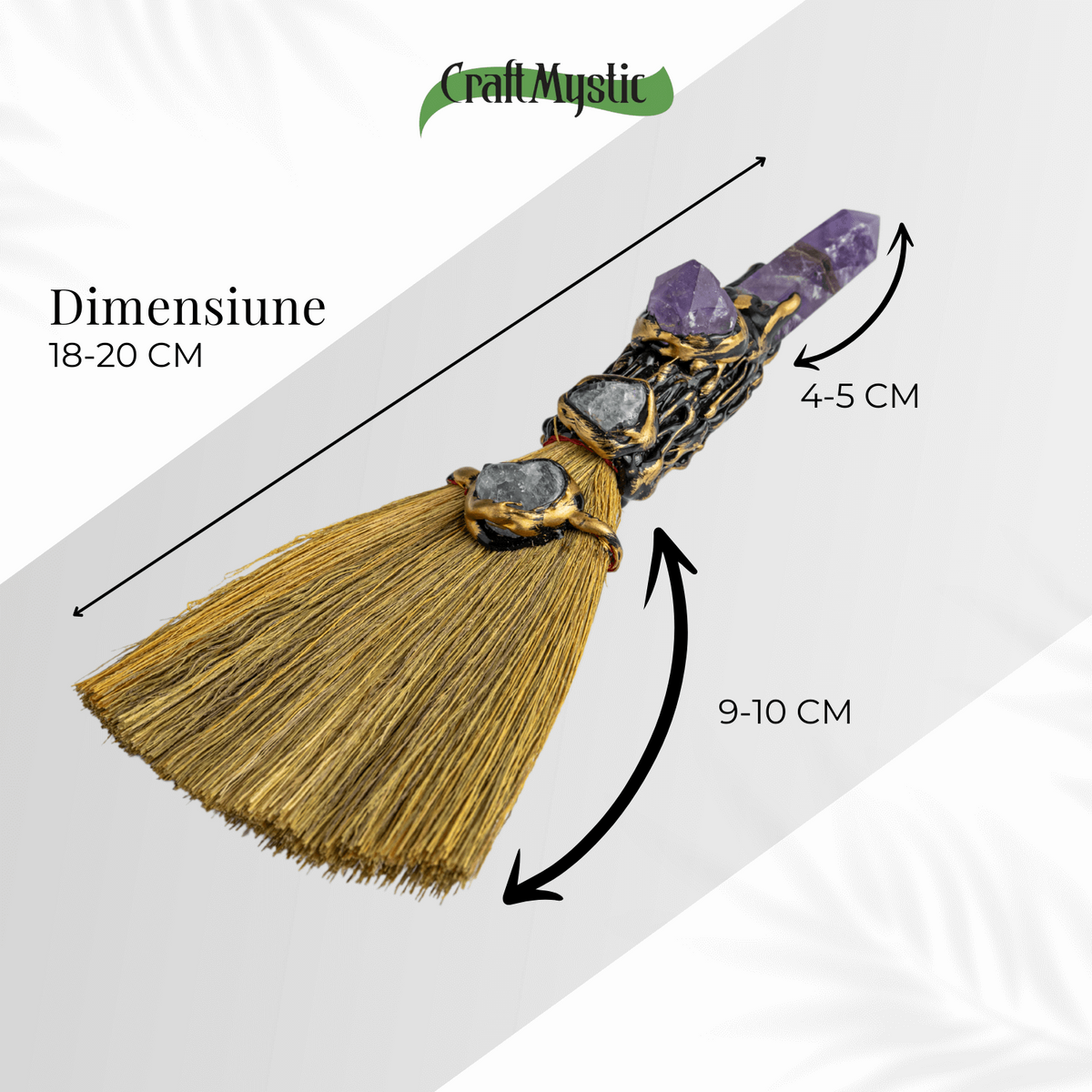 Maturica pentru curatare energetica – Varf Ametist natural
