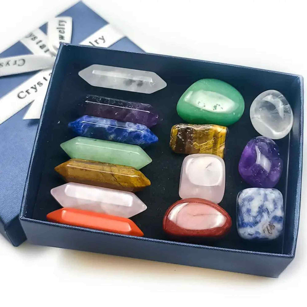 Mini set de cristale vindecatoare cu 14 cristale