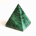 Piramida Malachit natural H 5 - 5.3 cm Latime 4.4 - 5.3 cm 163-190 gr - Claritate Mentala si Focus