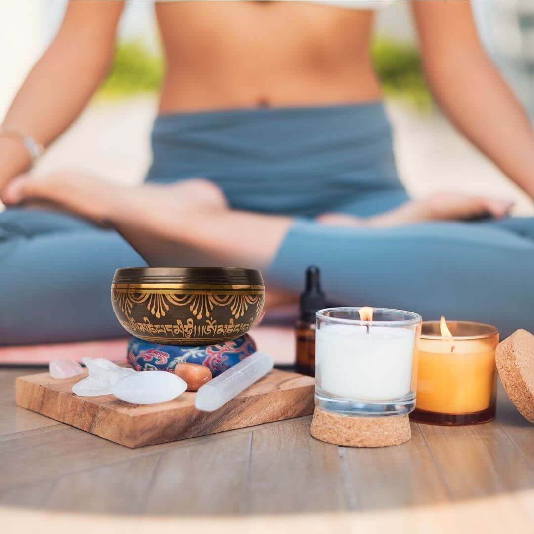 Bol Tibetan Cantator 9.5 cm model arborele vietii Setul complet pentru meditatie si vindecare Relaxare profunda si echilibru energetic