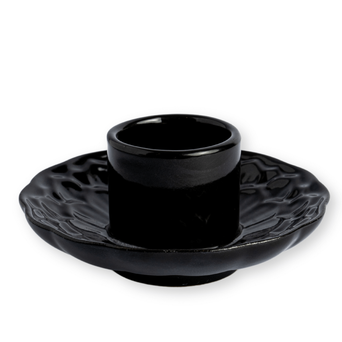 Suport design lotus negru – Pentru accesorii purificare si echilibru energetic